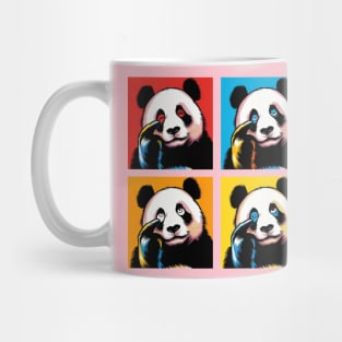 Pop Mocking Panda - Funny Panda Art Mug